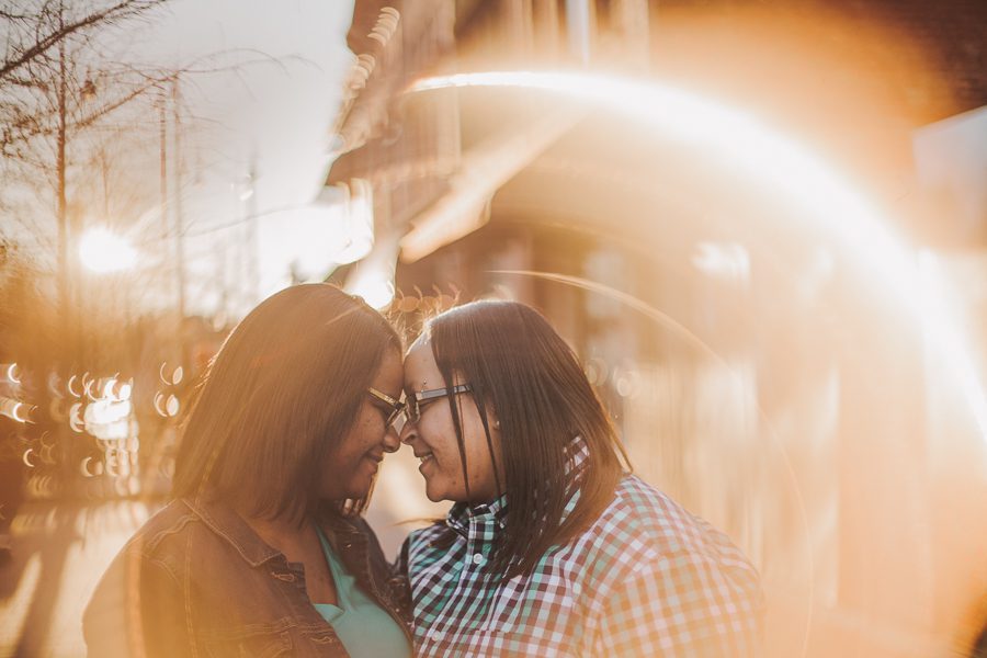 Cobb County Engagement Photos | Shakyla and Jasmyn-28 LGBTQ Engagement Photos On Marietta Square | Shakyla and Jasmyn